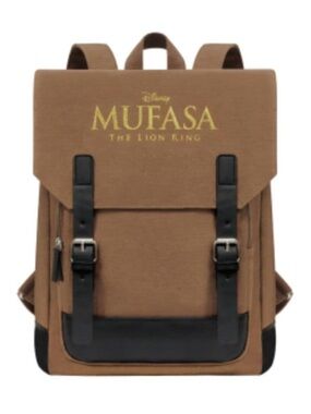 NEW Disney MUFASA Lion King Canvas Backpack